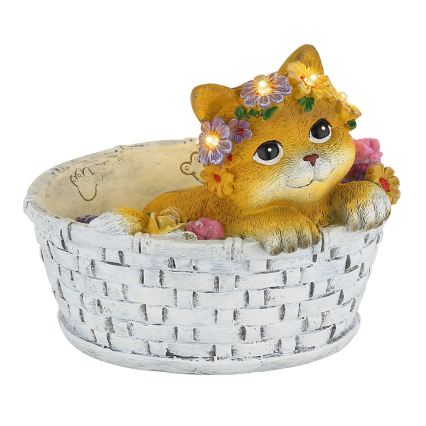 Globo - LED Solárne svietidlo LED/1,2V IP44 300 mAh mačka