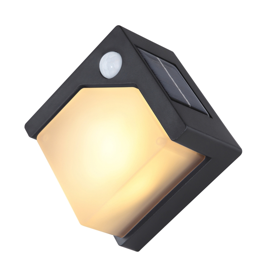 Globo - LED Solárne svietidlo so senzorom LED/0,48W/3V IP44 600 mAh