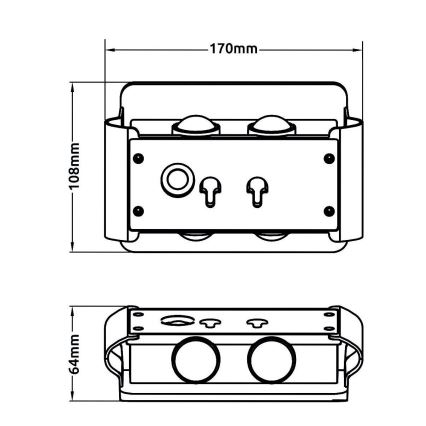 Globo - LED Solárne svietidlo LED/1W/3,2V 3000K IP54