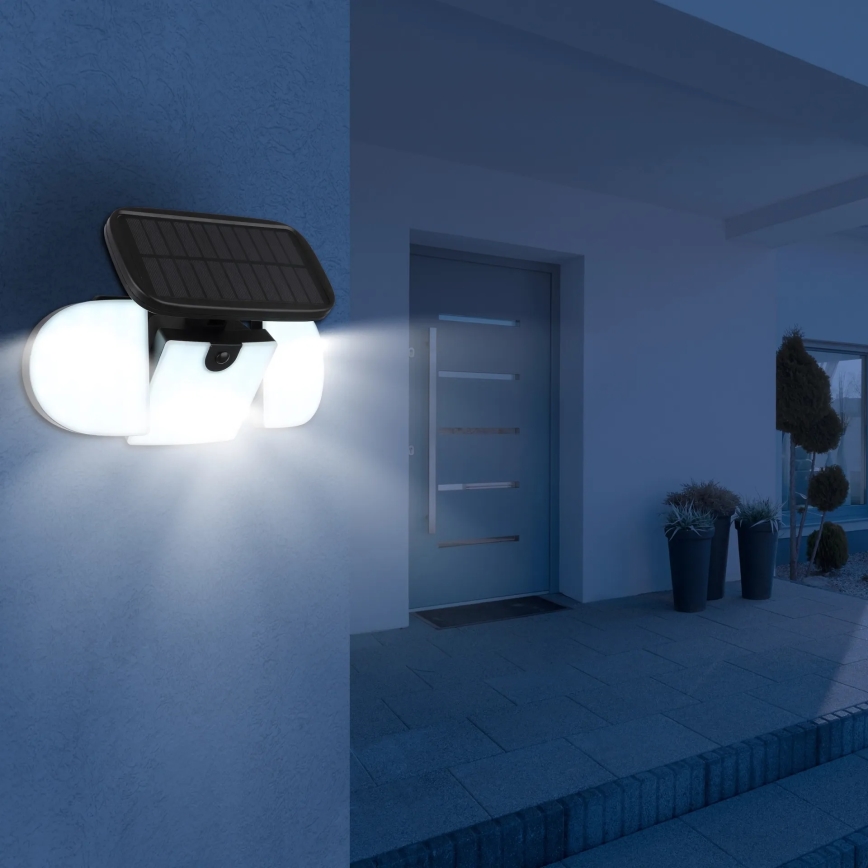 Globo - LED solárne svietidlo so senzorom LED/3,7V IP44 2000 mAh