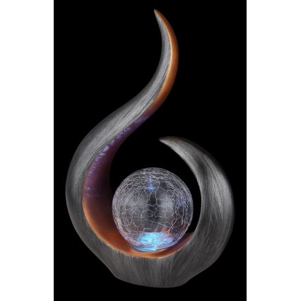 Globo - LED RGB Solárne svietidlo LED/3V IP44 300 mAh