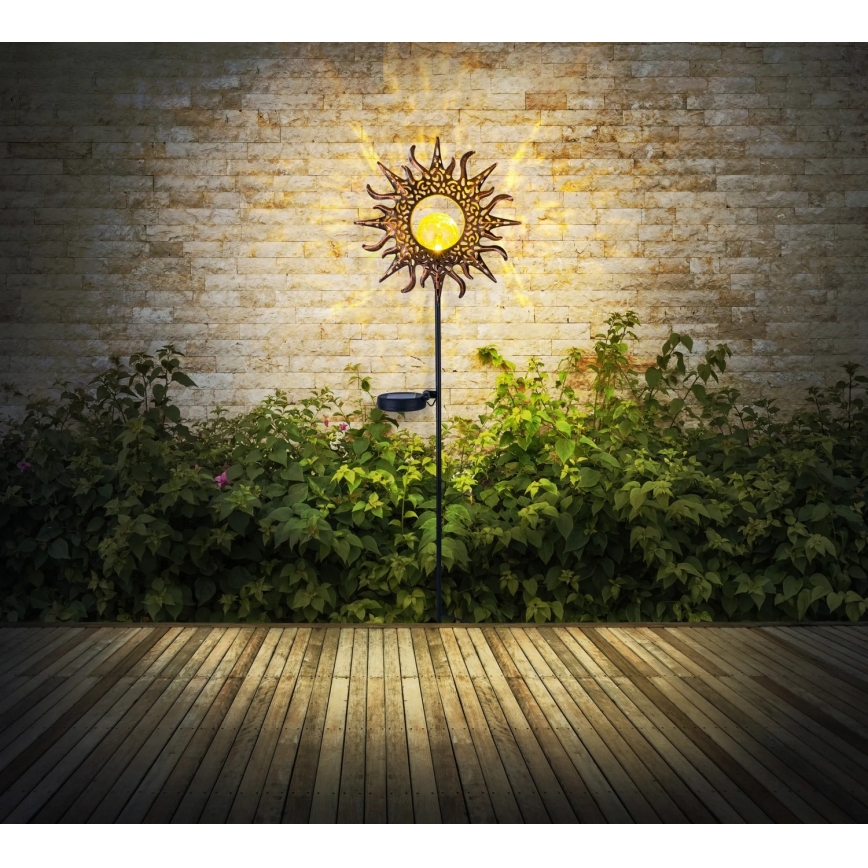 Globo - LED solárne svietidlo LED/3,2V IP44 300 mAh slnko