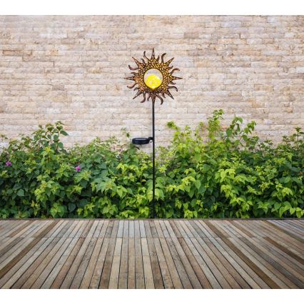 Globo - LED solárne svietidlo LED/3,2V IP44 300 mAh slnko