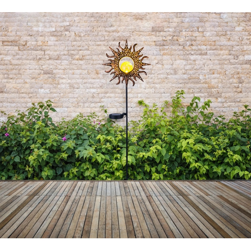 Globo - LED solárne svietidlo LED/3,2V IP44 300 mAh slnko
