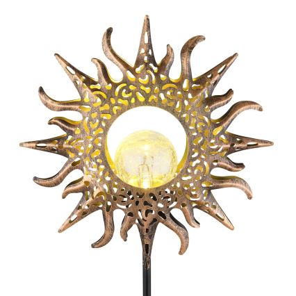 Globo - LED solárne svietidlo LED/3,2V IP44 300 mAh slnko