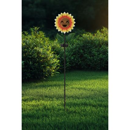Globo - LED solárne svietidlo 200xLED/3V IP44 600 mAh kvet