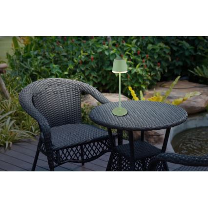 Globo - LED Solárne svietidlo LED/0,06W/3V 3000K IP44 1200 mAh zelená