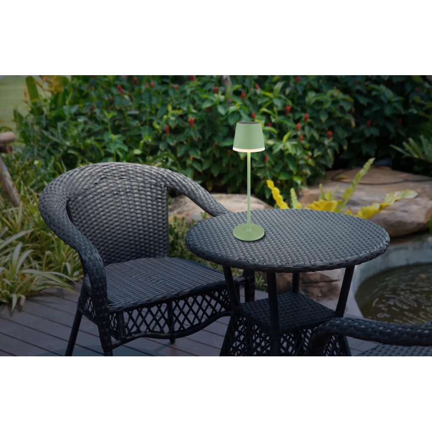 Globo - LED Solárne svietidlo LED/0,06W/3V 3000K IP44 1200 mAh zelená
