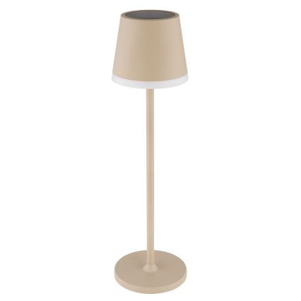 Globo - LED Solárne svietidlo LED/0,6W/3V 3000K IP44 1200 mAh béžová