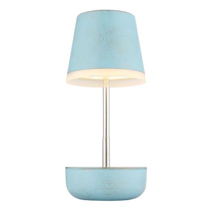 Globo - LED Solárna lampa 10xLED/0,06W/3V IP44 800 mAh modrá