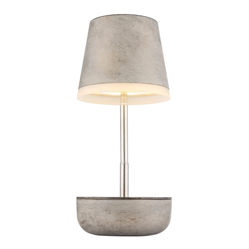 Globo - LED Solárna lampa 10xLED/0,06W/3V IP44 šedá