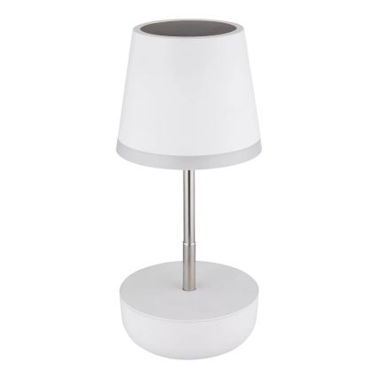 Globo - LED Solárna lampa 10xLED/0,06W/3V IP44 800 mAh biela