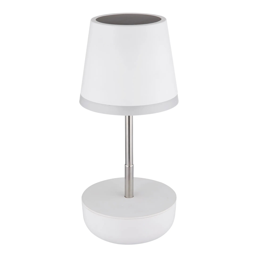 Globo - LED Solárna lampa 10xLED/0,06W/3V IP44 800 mAh biela