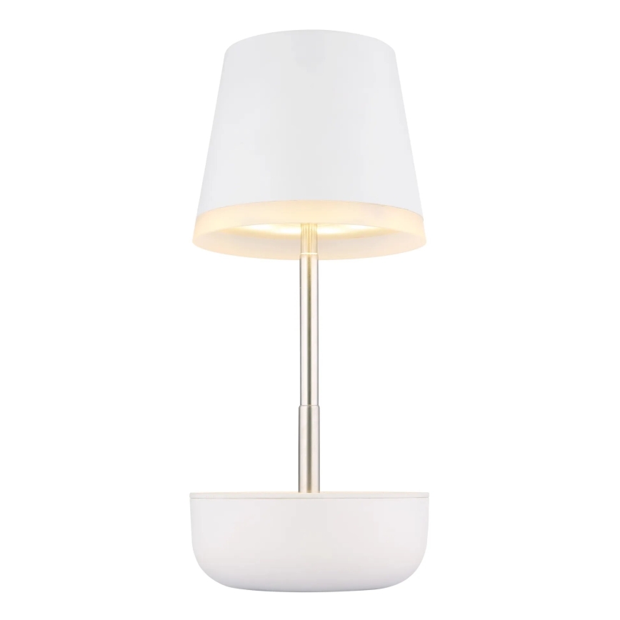 Globo - LED Solárna lampa 10xLED/0,06W/3V IP44 800 mAh biela