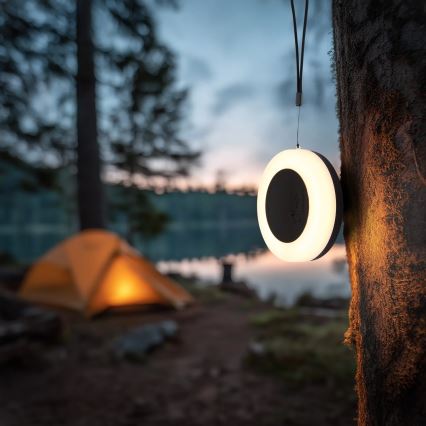 Globo - LED Prenosná solárna lampa LED/3W/3,7V IP54 2200 mAh