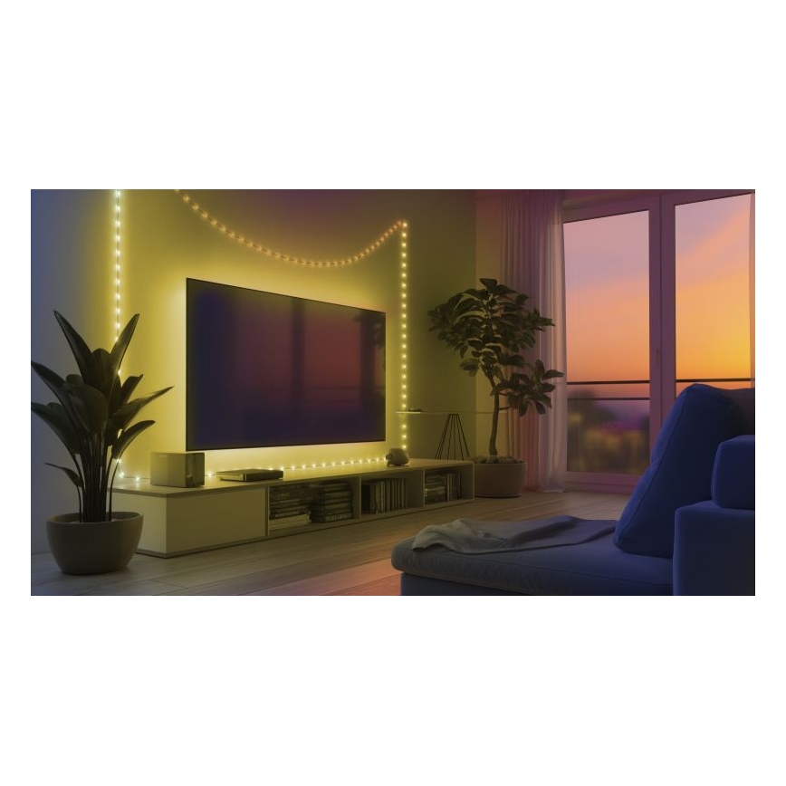 Globo - LED Pás 100xLED/0,06W/5V 10 m 8 funkcií