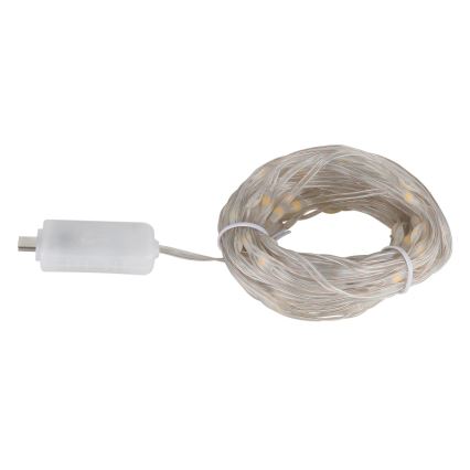 Globo - LED Pás 100xLED/0,06W/5V 10 m 8 funkcií