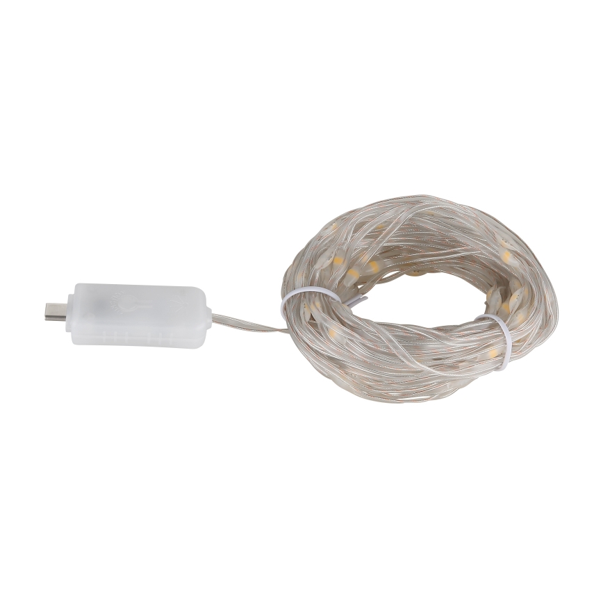 Globo - LED Pás 100xLED/0,06W/5V 10 m 8 funkcií