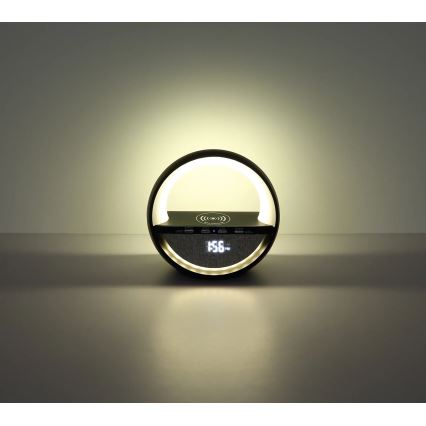 Globo - LED RGB dotyková nabíjacia stolová lampa s reproduktorom LED/3,5W/5V 1800 mAh