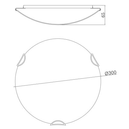 Globo - Luster na lanku 1xE27/40W/230V