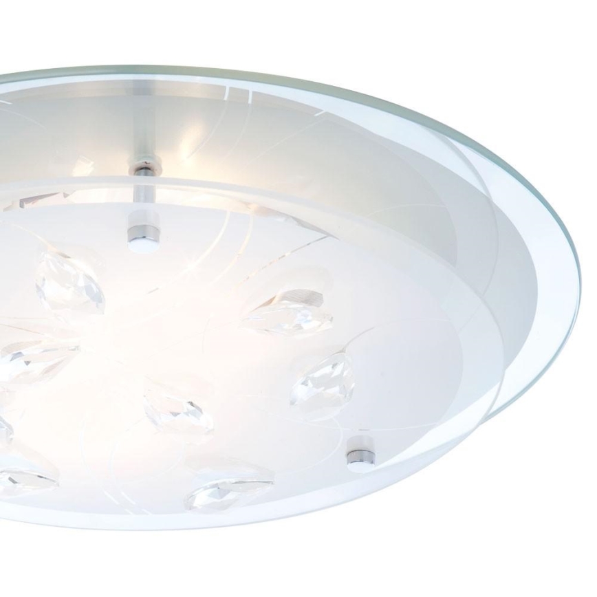 Globo 40409-2 - Stropné svietidlo BRENDA 2XE27ILLU/60W/230V