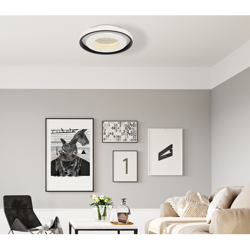 Globo - LED Stmievateľné stropné svietidlo LED/52W/230V 2700-6000K + diaľkové ovládanie