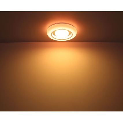 Globo - LED RGBW Stmievateľné stropné svietidlo LED/18W/230V 2700-6500K + diaľkové ovládanie