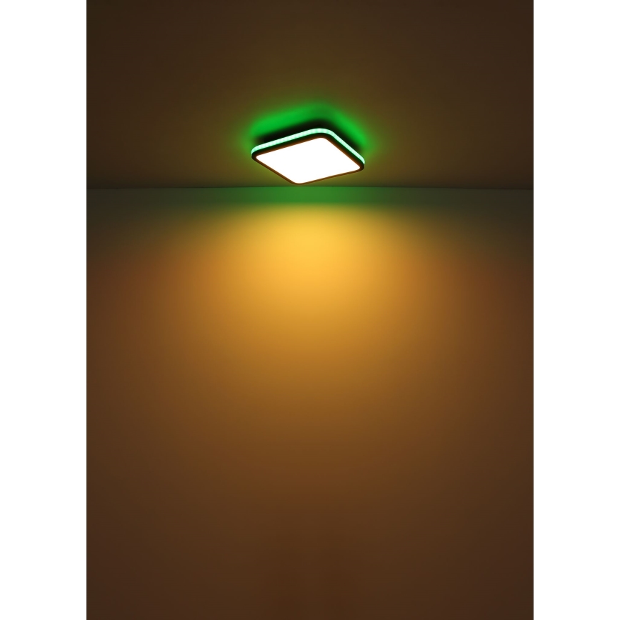Globo - LED RGBW Stmievateľné stropné svietidlo LED/40W/230V 2700-6500K + diaľkové ovládanie