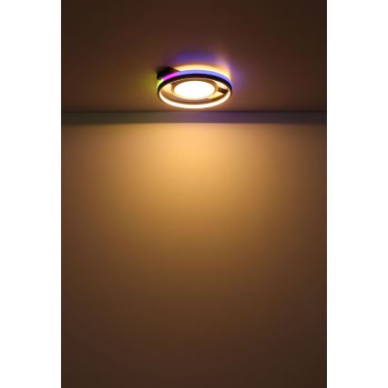 Globo - LED RGBW Stmievateľné stropné svietidlo LED/40W/230V 3000-6500K + diaľkové ovládanie