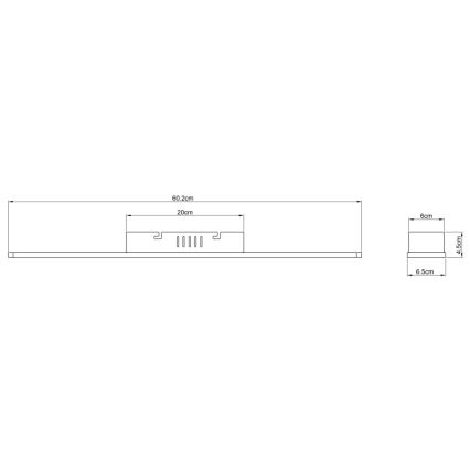 Globo - LED Kúpeľňové stropné svietidlo LED/12W/230V IP44