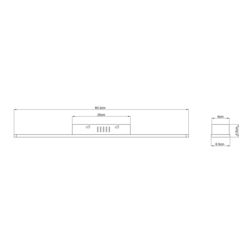 Globo - LED Kúpeľňové stropné svietidlo LED/12W/230V IP44