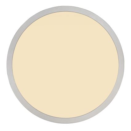 Globo - LED Stmievateľné kúpeľňové stropné svietidlo LED/18W/230V pr. 29,4 cm IP44 matný chróm