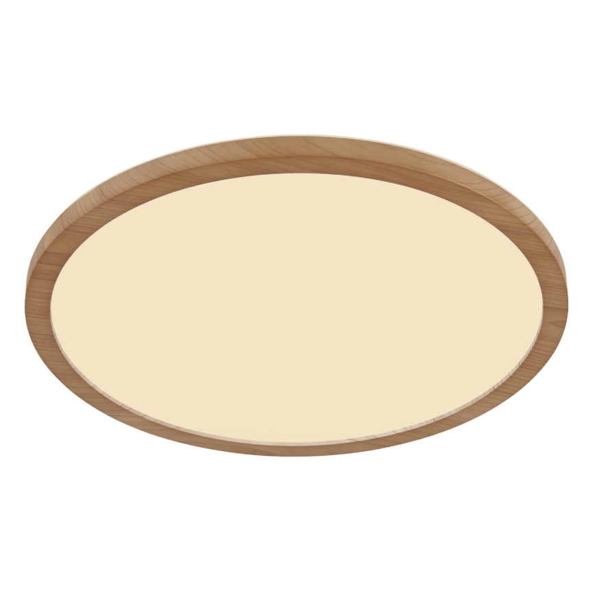 Globo - LED Stmievateľné kúpeľňové stropné svietidlo LED/18W/230V pr. 29,4 cm IP44 hnedá