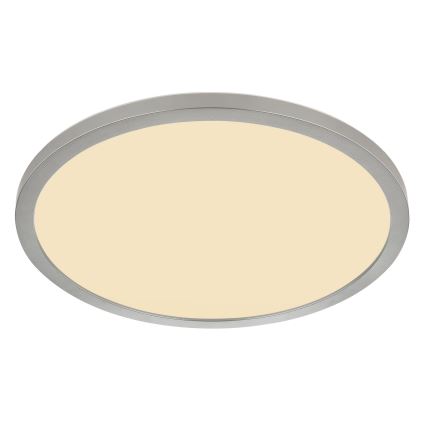 Globo - LED Stmievateľné kúpeľňové stropné svietidlo LED/24W/230V pr. 42 cm IP44 matný chróm