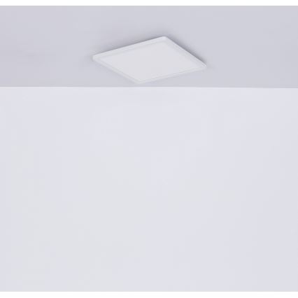 Globo - LED Stmievateľné kúpeľňové stropné svietidlo LED/18W/230V 29,4x29,4 cm IP44 biela