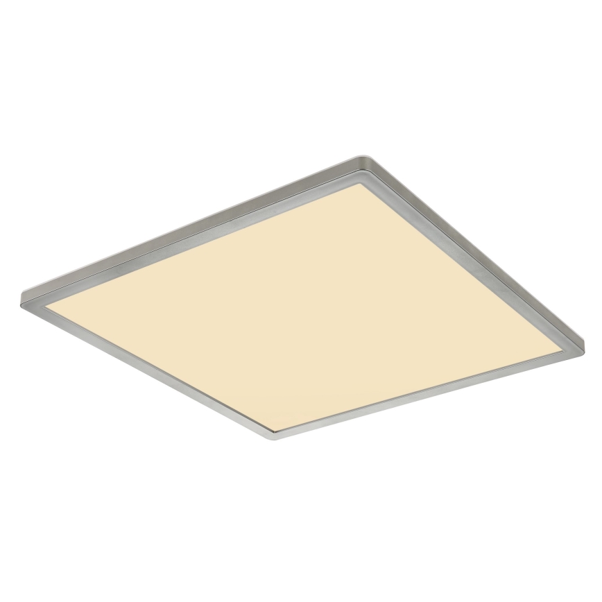Globo - LED Stmievateľné kúpeľňové stropné svietidlo LED/24W/230V 42x42 cm IP44 matný chróm