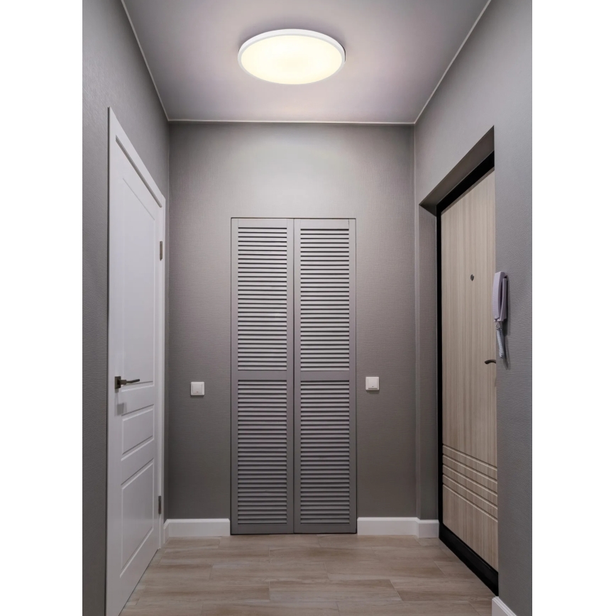 Globo - LED stropné svietidlo LED/20W/230V 4000K pr. 30 cm biela