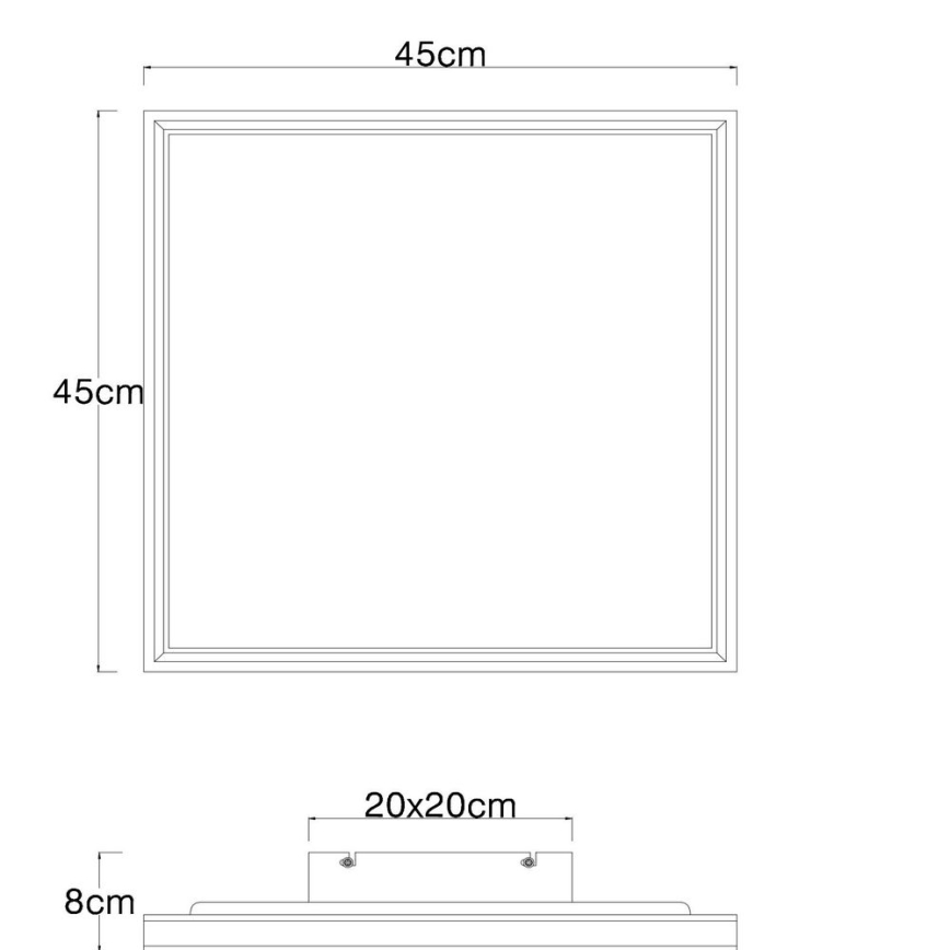 Globo - LED Stmievateľné stropné svietidlo LED/24W/230V 2700-6500K + diaľkové ovládanie