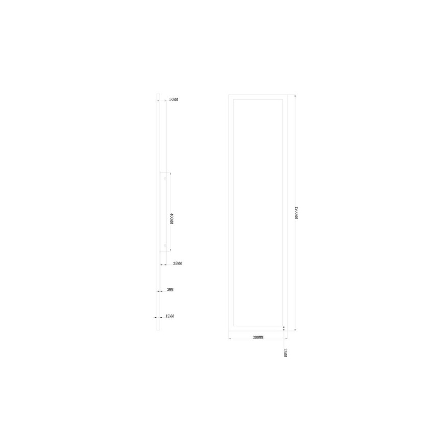 Globo - LED Prisadený panel LED/40W/230V