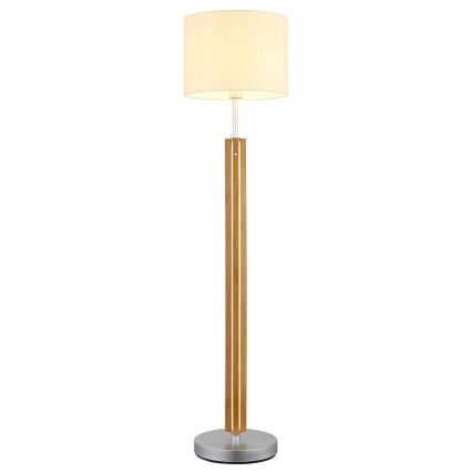 Globo - LED Stmievateľná stojacia lampa LED/21W/230V + 1xE27/25W