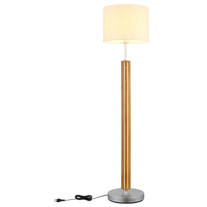 Globo - LED Stmievateľná stojacia lampa LED/21W/230V + 1xE27/25W