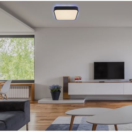 Globo - LED RGB Stmievateľné stropné svietidlo LED/24W/230V + diaľkové ovládanie