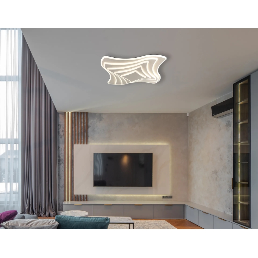 Globo - LED Stmievateľné stropné svietidlo LED/42W/230V 2700-6000K 45x45 cm + diaľkové ovládanie