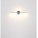 Globo - LED Kúpeľňové osvetlenie zrkadla LED/10W/230V 60,8 cm IP44 čierna