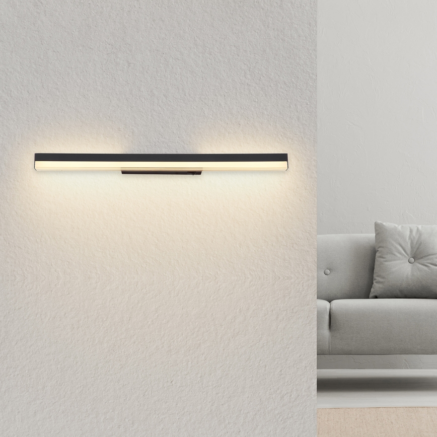 Globo - LED Nástenné svietidlo LED/12W/230V 3000/6000K 60 cm čierna