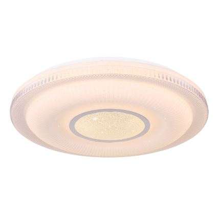 Globo - LED Stmievateľné stropné svietidlo LED/30W/230V 3000-6500K pr. 50 cm biela Wi-Fi Tuya + diaľkové ovládanie