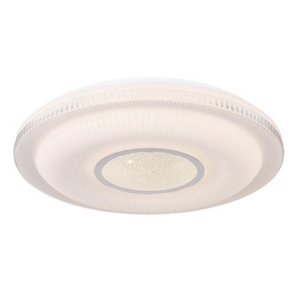 Globo - LED Stmievateľné stropné svietidlo LED/30W/230V 3000-6500K pr. 50 cm biela Wi-Fi Tuya + diaľkové ovládanie