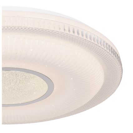 Globo - LED Stmievateľné stropné svietidlo LED/30W/230V 3000-6500K pr. 50 cm biela Wi-Fi Tuya + diaľkové ovládanie