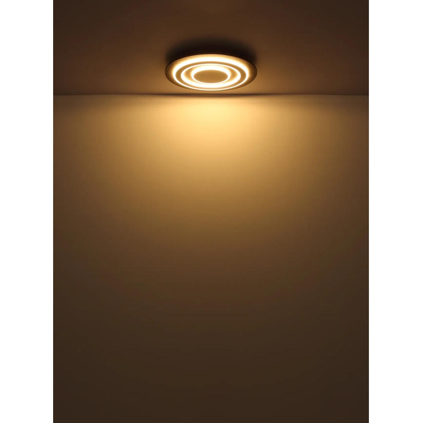 Globo - LED Stropné svietidlo LED/24W/230V 3000K pr. 32 cm antracit