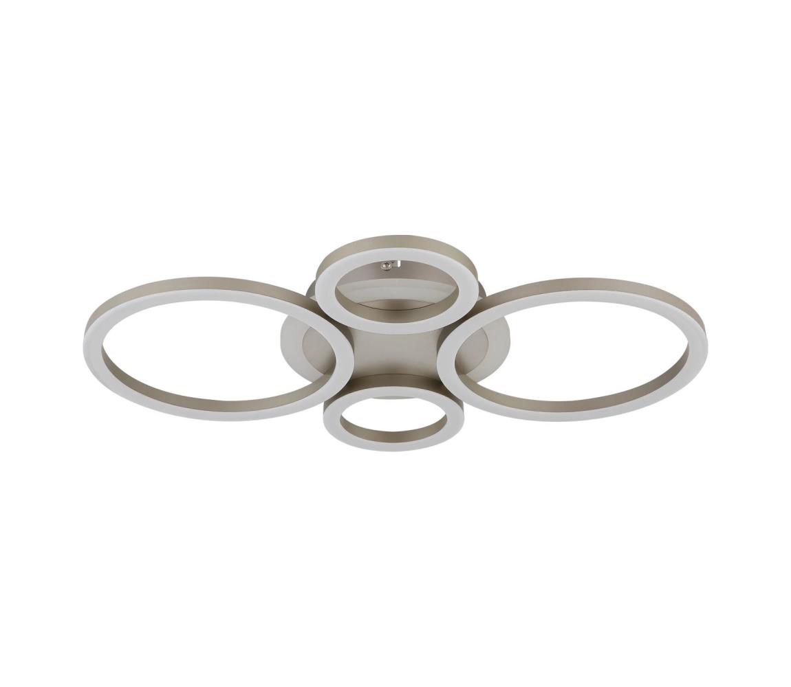 Globo 48039-40CO -LED Stropné svietidlo LORETTA LED/40W/230V pr. 35,5x53 cm mosadz 48039-40CO